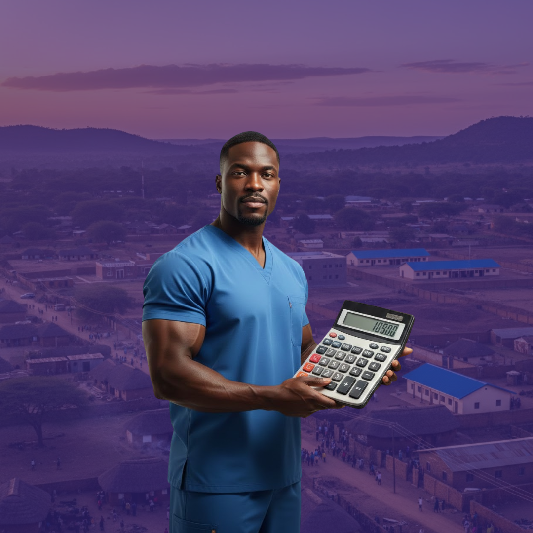 Our Healthy Zambia health tax campaign poster 2