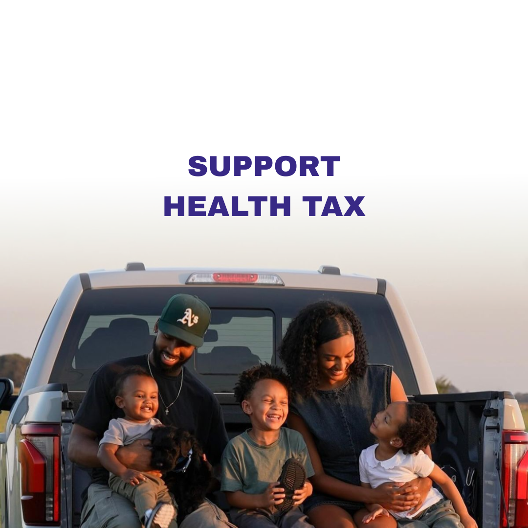 Our Healthy Zambia health tax campaign poster 3